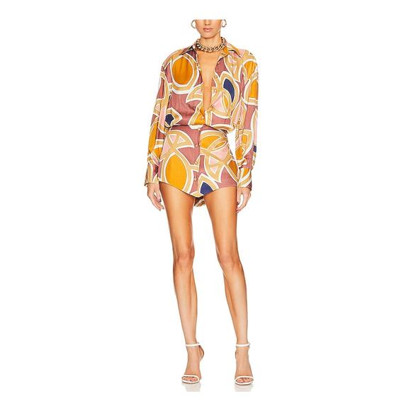 Alexis Abstract Multi Alessandro Size S Dress